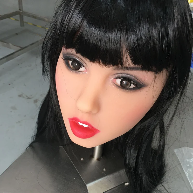 Голова куклы реалистичный оральный секс для мужчин Супер Реалистичный кукла из