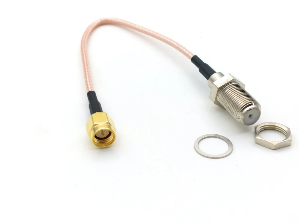 20 шт. Новая женская гайка с гайкой Штекер РЧ SMA кабель Coax RG316 15 см 30 50