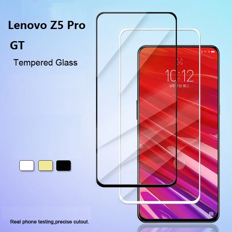 Закаленное стекло 9D для Lenovo Z 5 Pro GT защитная пленка 9H Z5 Z5Pro GT|Защитные стёкла и