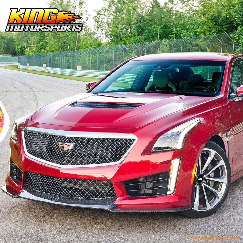Хромированная решетка переднего бампера подходит для 14 15 Cadillac CTS 4Dr B | Автомобили