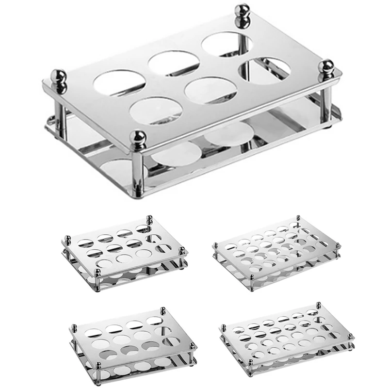 

Stainless Steel Cup Holder Bar KTV Wine Glass Holder Creative Wonton Cup Liquor Glass Small Liquor Cup Holder