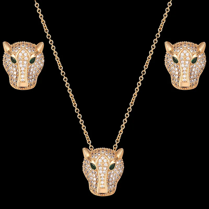 Ювелирные изделия zlxgirl Новое поступление смешанный кулон с леопардовым животным