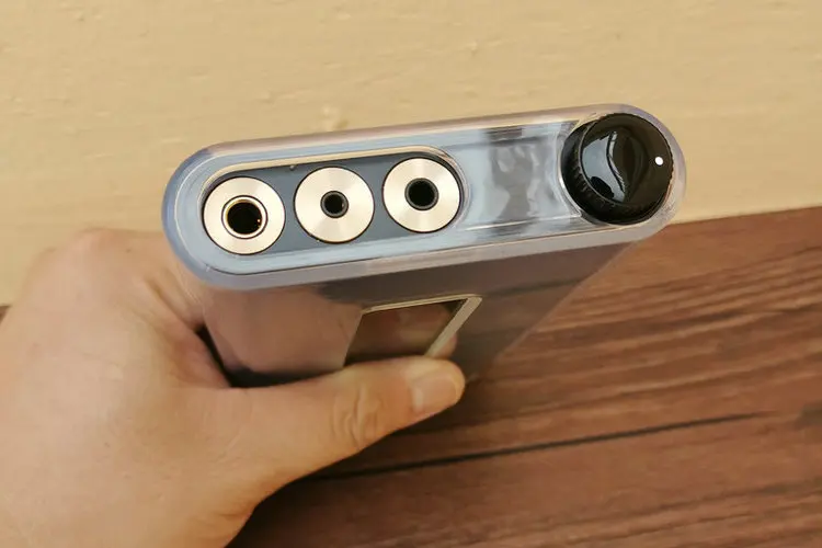 Мягкий прозрачный чехол из ТПУ с кристаллами для FiiO M15|Бамперы| |