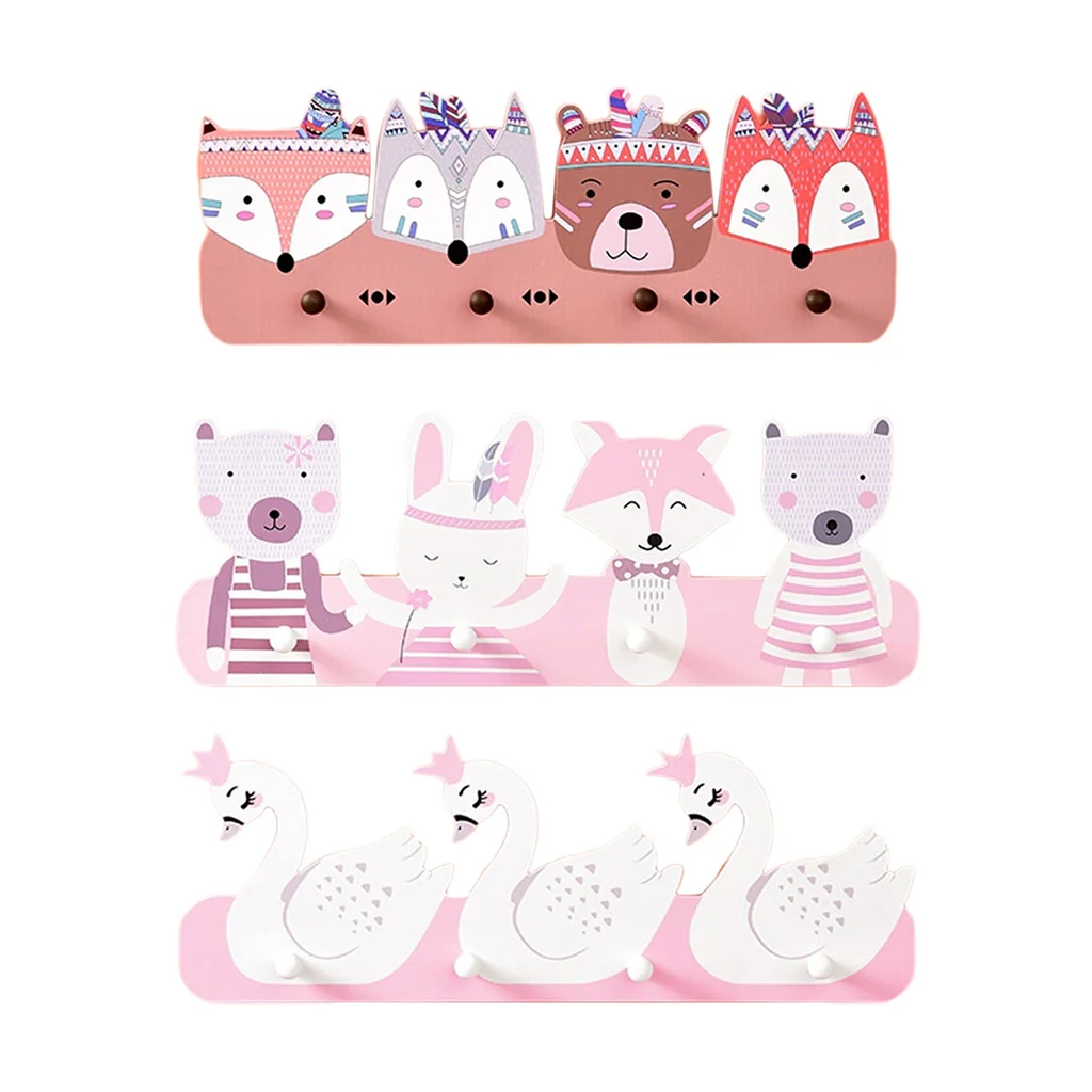 

Настенные крючки для украшения детской комнаты, крючок для пальто, вешалка для полотенец и сумок