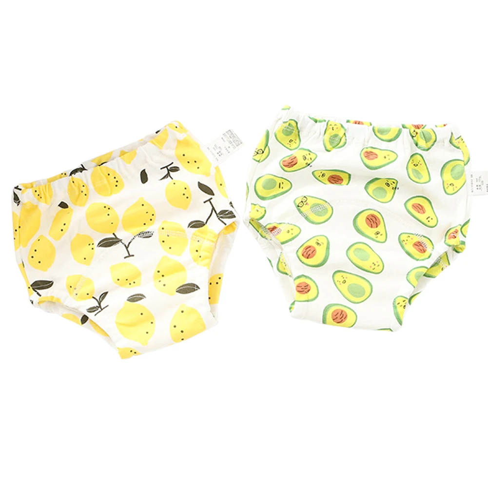 2 шт. эластичные 4 слоя Моющиеся Многоразовые подгузники мягкие детские пеленки