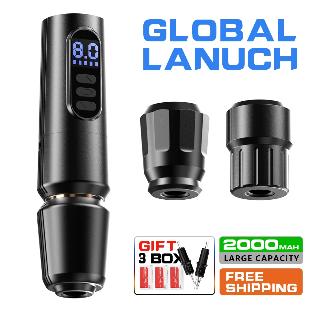

STIGMA Wireless Boutique 2000MA Tattoo Pen PRO Tattoo Equipment Black Tattoo Machine Suitable For Tattooists