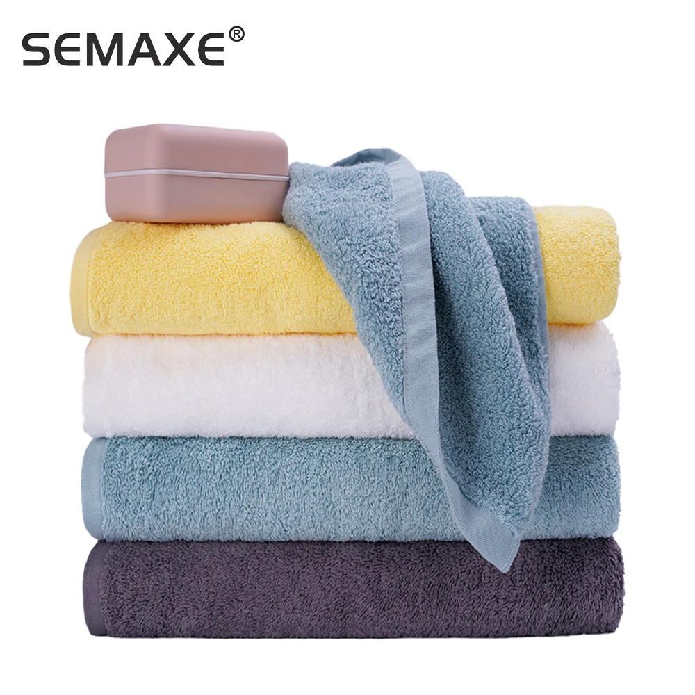 hand towel semaxe premium set for bathroom cotton high water absorption soft fade resistan the new listing free global shipping