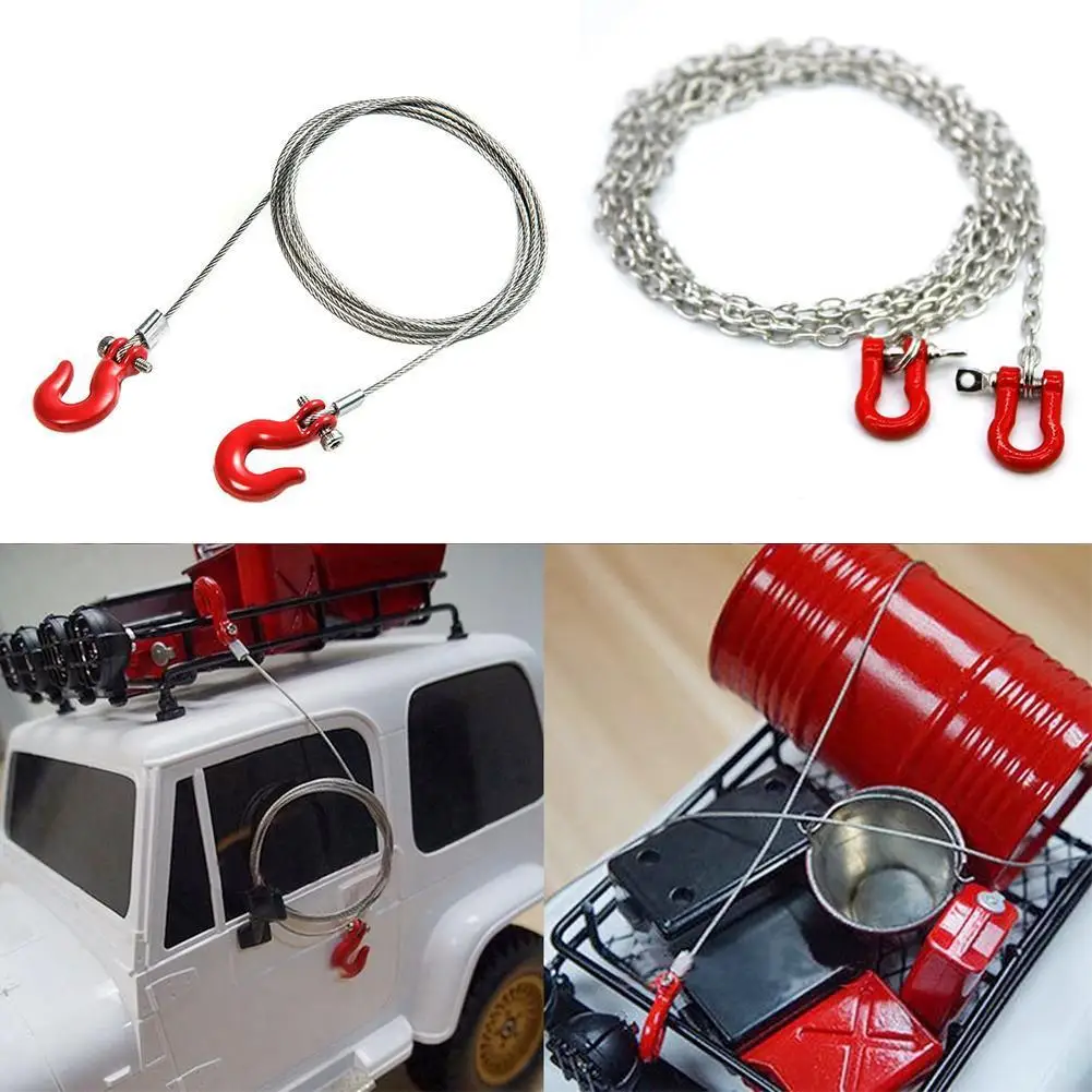 

1:10 Масштаб Rc дужка, красный, используется для Аксессуары для радиоуправляемых гусеничных автомобилей рок Тракс украшения для 1:10 кузова авт...