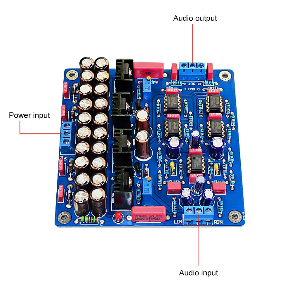 Плата AIYIMA усилитель предусилитель Board Op Amp 2604 класса A усилителя предварительного