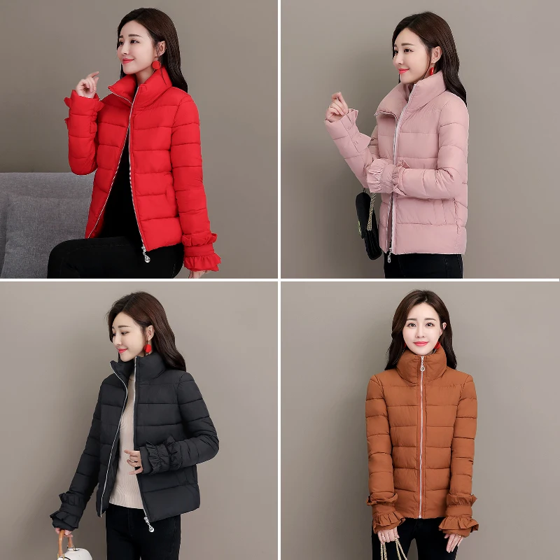 

Fv7973 2019 new autumn winter women fashion casual warm jacket female coats woman parka womens winter jacket