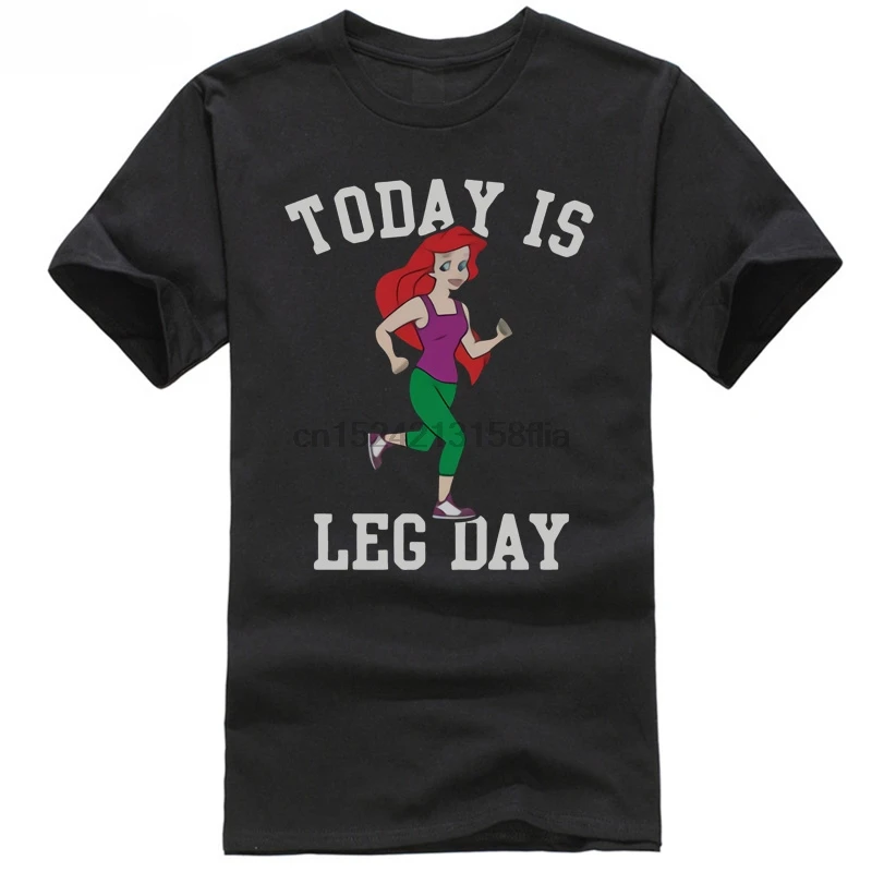 Майка с надписью thday IS LEG DAY GYer футболка изображением мышечного зверя забавная