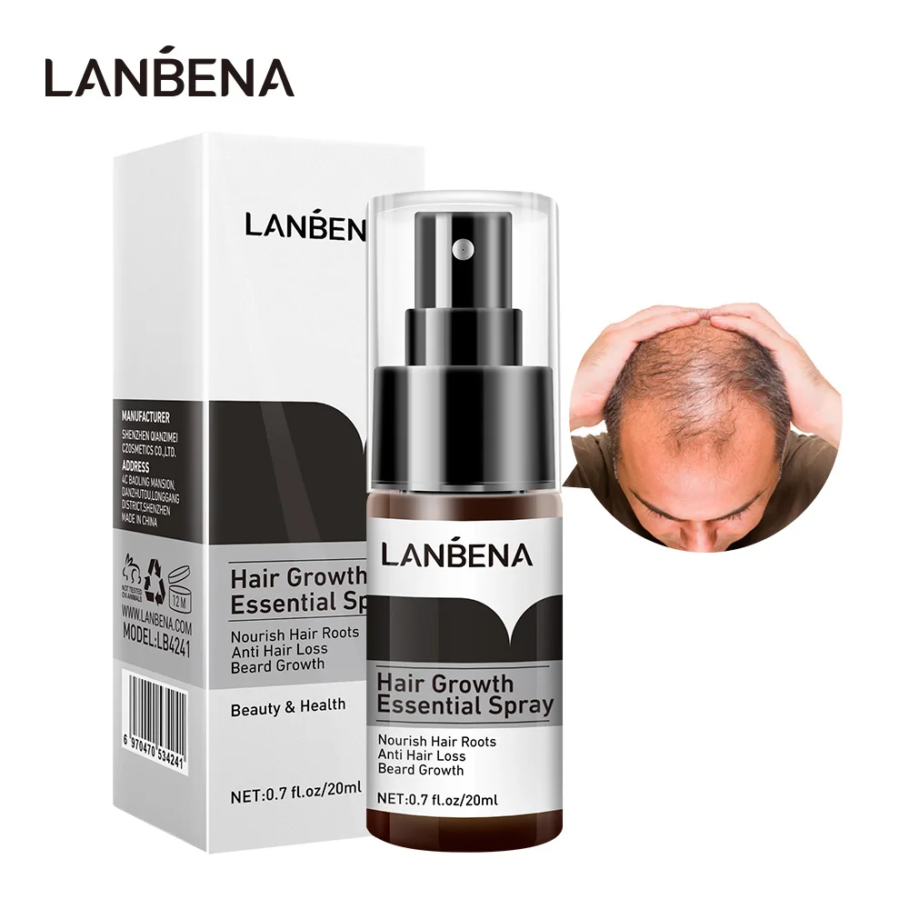 LANBENA Hair Growth Essence Spray Anti Loss Preventing Baldness Consolidating Nourish Roots Promote Care | Красота и здоровье