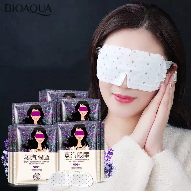 10 шт./лот Лавандовая Паровая маска для глаз потепление Уход за глазами темные