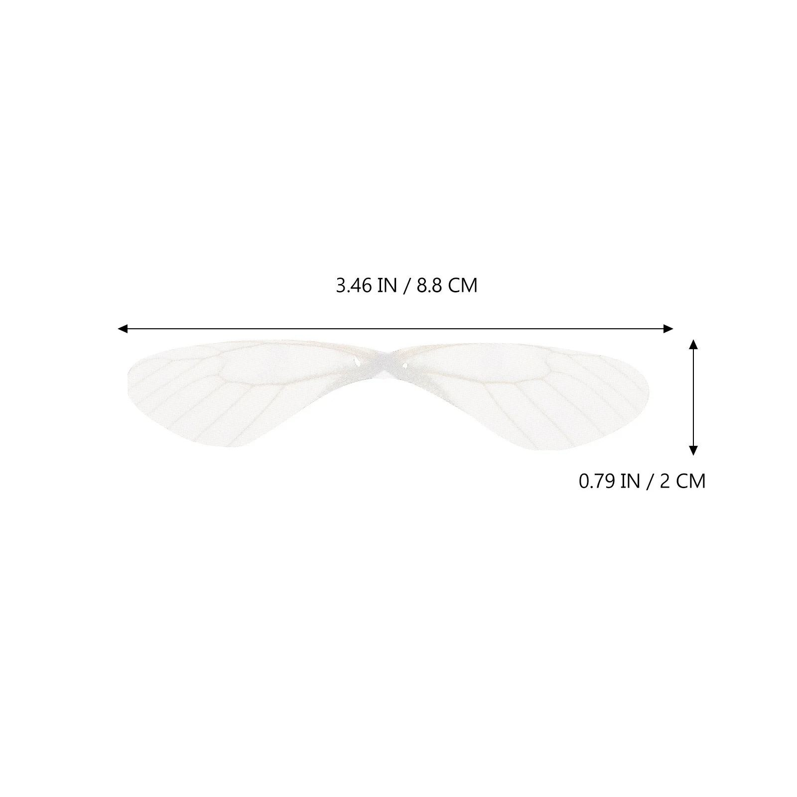 Украшение в виде крыльев стрекозы 20 шт. | Дом и сад