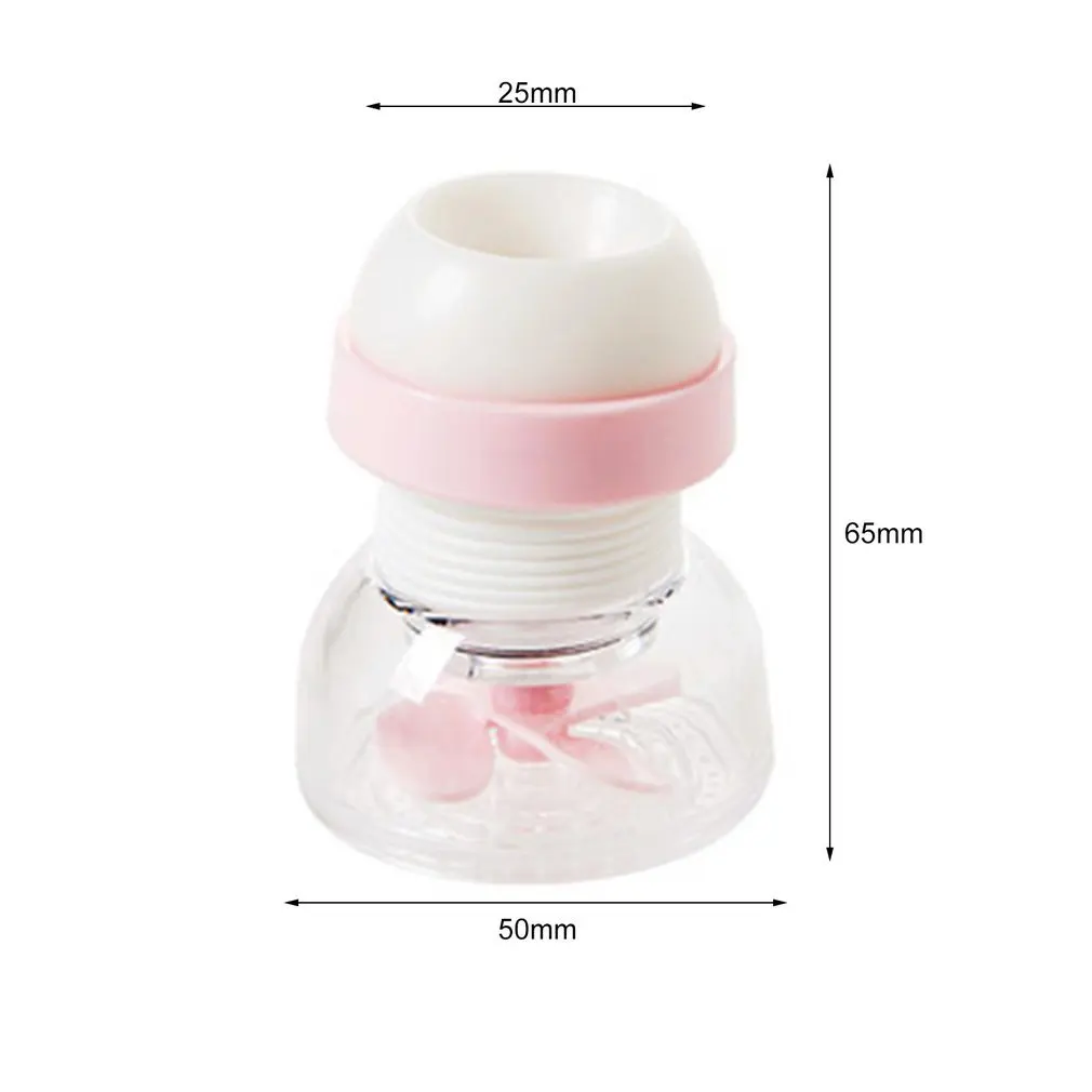 

3pcs Durable Plastic Faucet Splash Water-saving Shower Bath Valve Filter Devices 360-Degree Rotation Kitchen Accessories