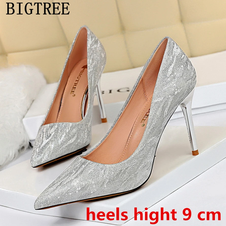 Туфли лодочки женские на высоком каблуке фетиш туфли с острым носком Роскошные