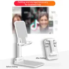 Портативный Настольный кронштейн для телефона Xiaomi, регулируемая настольная подставка для всех мобильных смартфонов, складной держатель для планшета