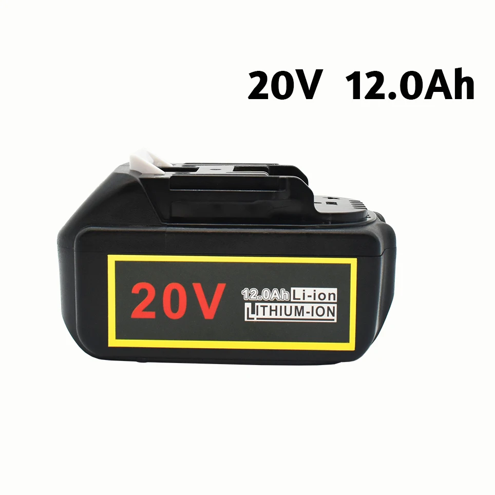 

NEWEST BL1860 Rechargeable Battery 20V 12000mAh Lithium ion for Makita 20v Battery BL1840 BL1850 BL1830 BL1860B LXT 400+charger