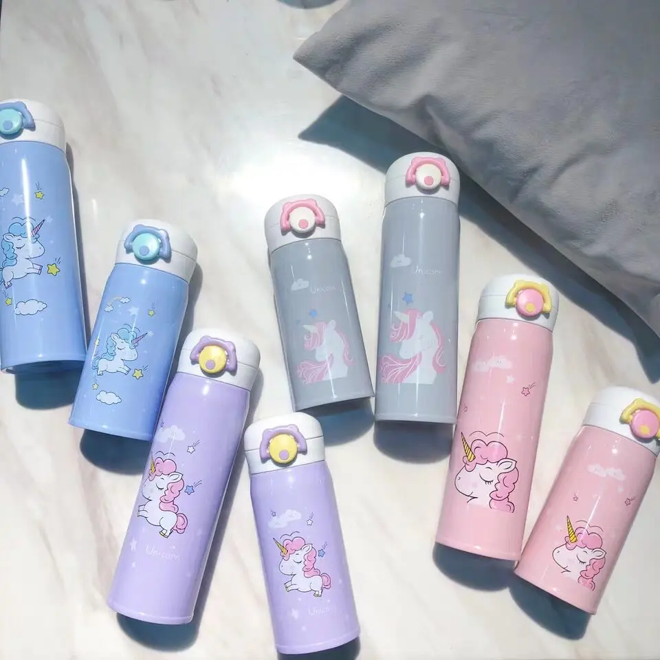 SUPNIU Новый Единорог кружка с ситечком термо термос Милая кофейная чашка из