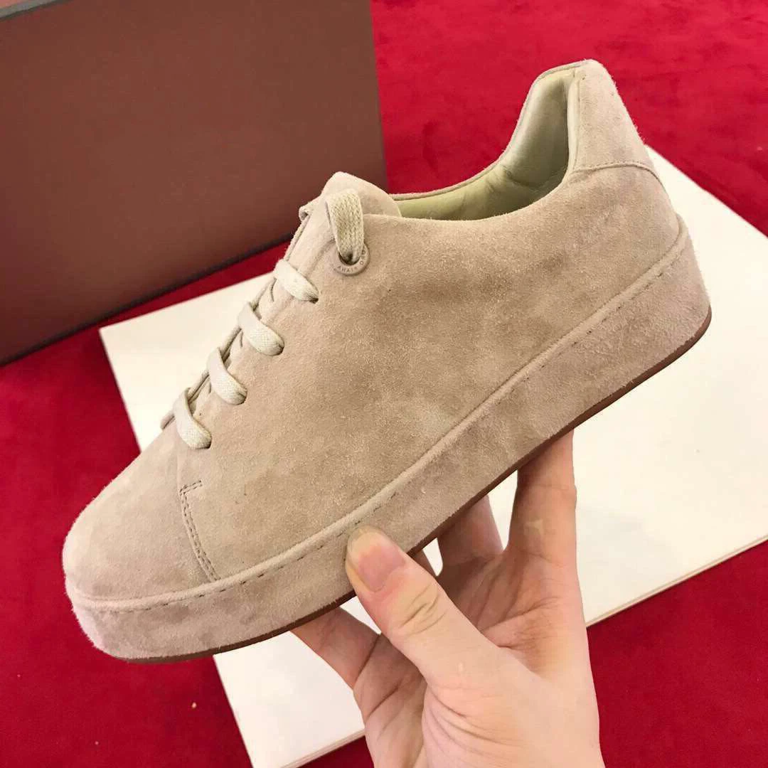 Замшевые кроссовки на плоской подошве 2020 Весенняя повседневная обувь из