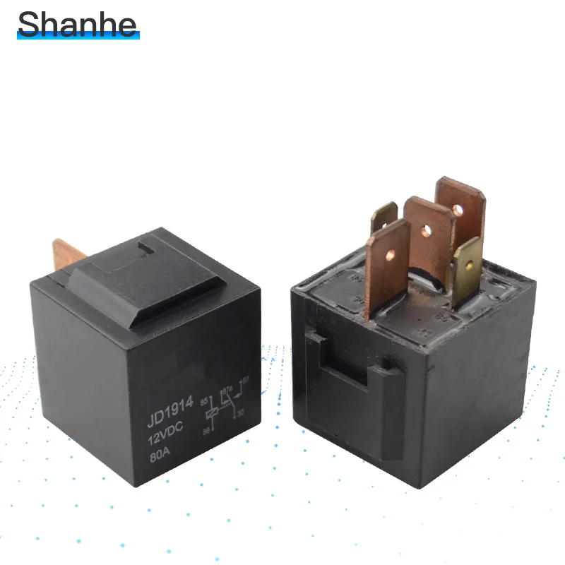 Большой плоский штифт! Автомобильное реле 80 А 5 контактов NO + NC|relay dc|auto relaydc relay |