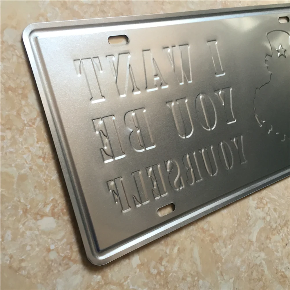 Винтажная металлическая живопись оловянные знаки художественные настенные
