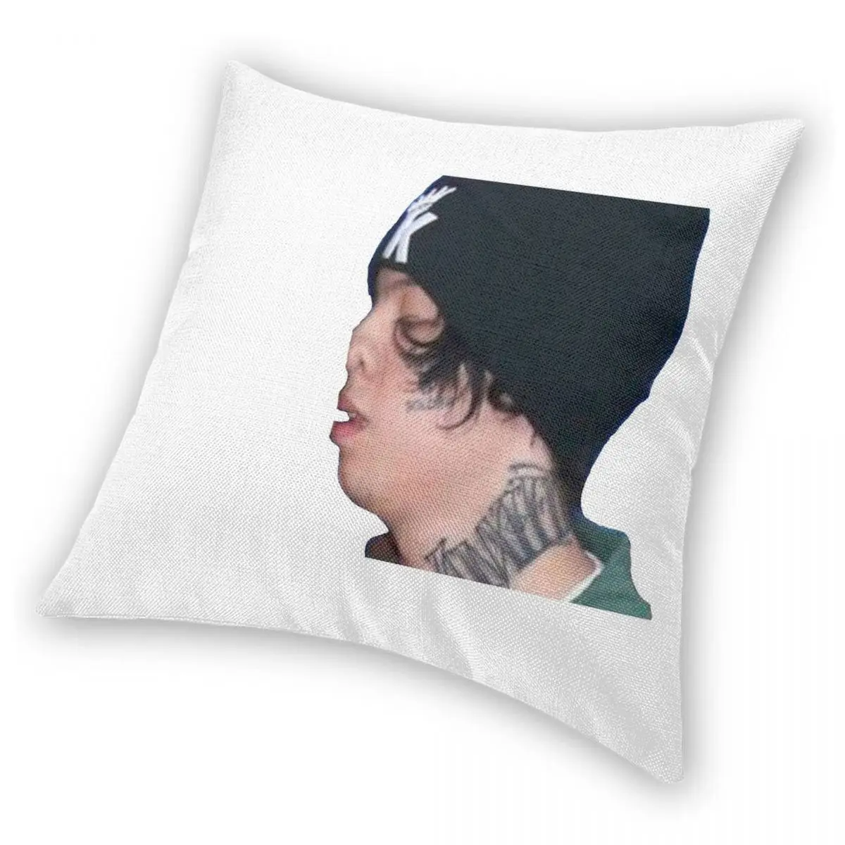 Lil Xan нос мем квадратная подушка чехол полиэстер Лен бархат креативный на молнии
