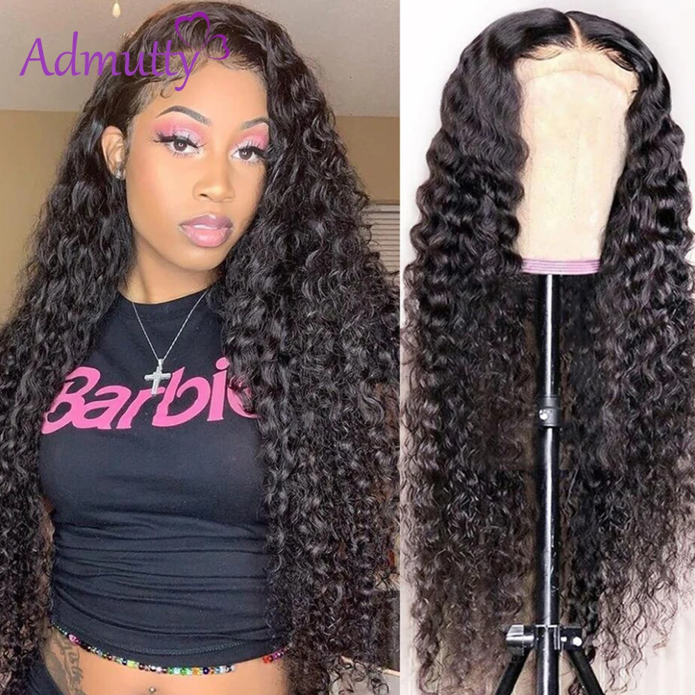 Lace front human hair wigs ali express парик curly lace frontal Women's Malaysian remy natural | Шиньоны и парики