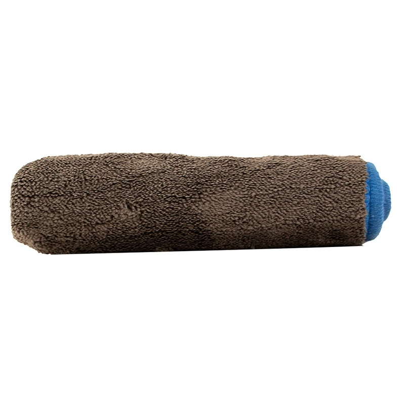 1200Gsm полотенца из микрофибры толстые плюшевые салфетки для чистки автомобиля