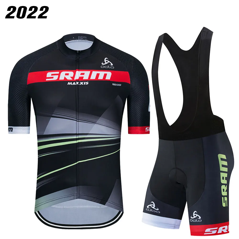 

Cycling Jersey Set 2022 Team Summer Short Sleeve Bicycle Cycling Clothing Mountain Bike Wear Clothes Maillot Ropa Ciclismo