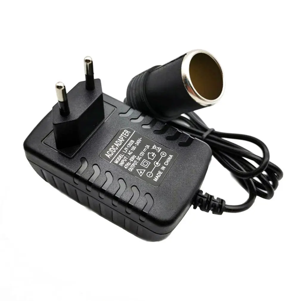 

AC Adapter Power Adapter 220V to 12V Car Cigarette lighter Converter inverter Fire-resistant Shell High Stability Performance