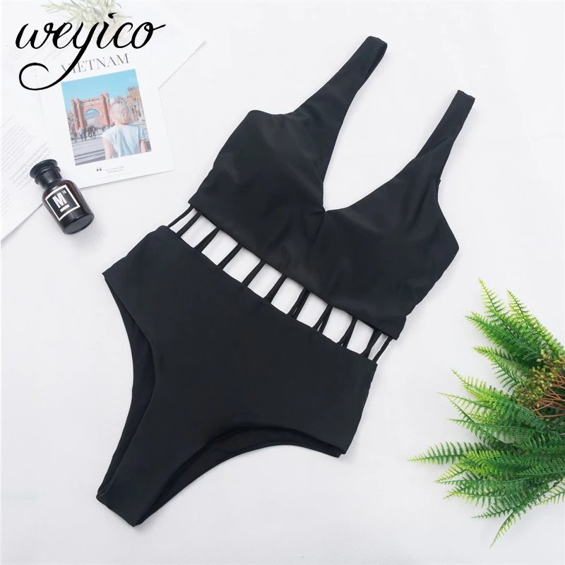 2020 женский цельный сексуальный купальник бандажный бразильский Монокини