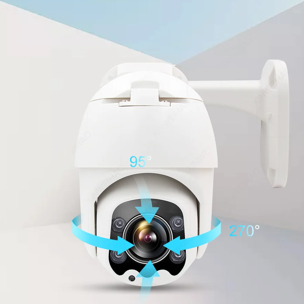 Купольная инфракрасная камера видеонаблюдения 1080P AHD ночного видения PTZ с