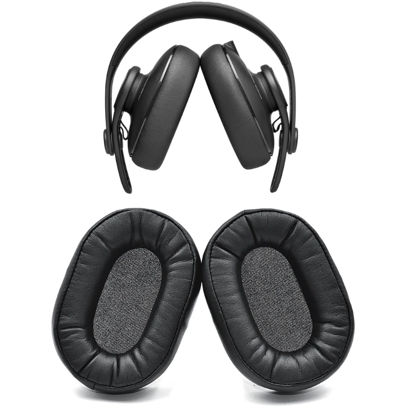 

For AKG K361 K361BT K371 K371BT Headphones Replacement Soft Foam Sheepskin Protein Ear Pads Cushion Cover EarPads High Quality