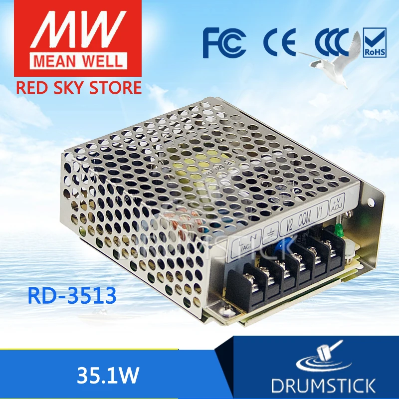 

friendly MEAN WELL 12Pack RD-3513 meanwell RD-3513 35.1W Dual Output Switching Power Supply