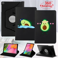 360 rotating case for samsung galaxy tab a 10 1 2019 t510 t515 tab s6 lite 10 4 p610 p615 stand cover pu leather tablet funda