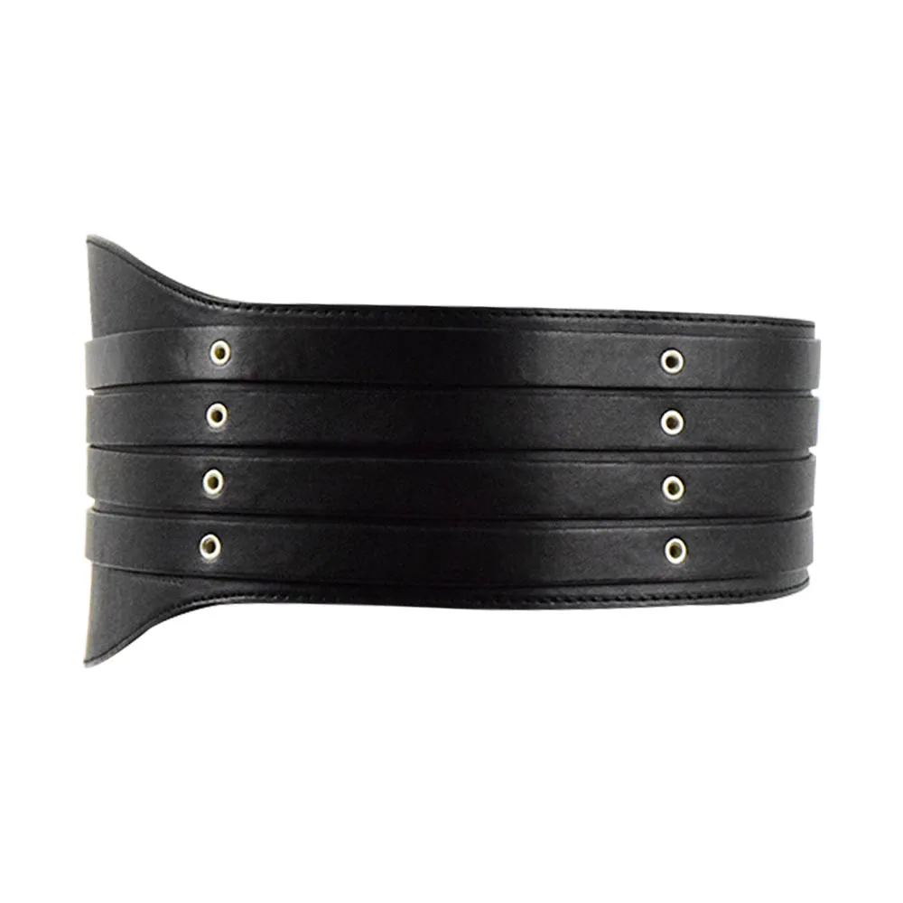 Реквизит для косплея черного цвета из искусственной кожи | Тематическая одежда и