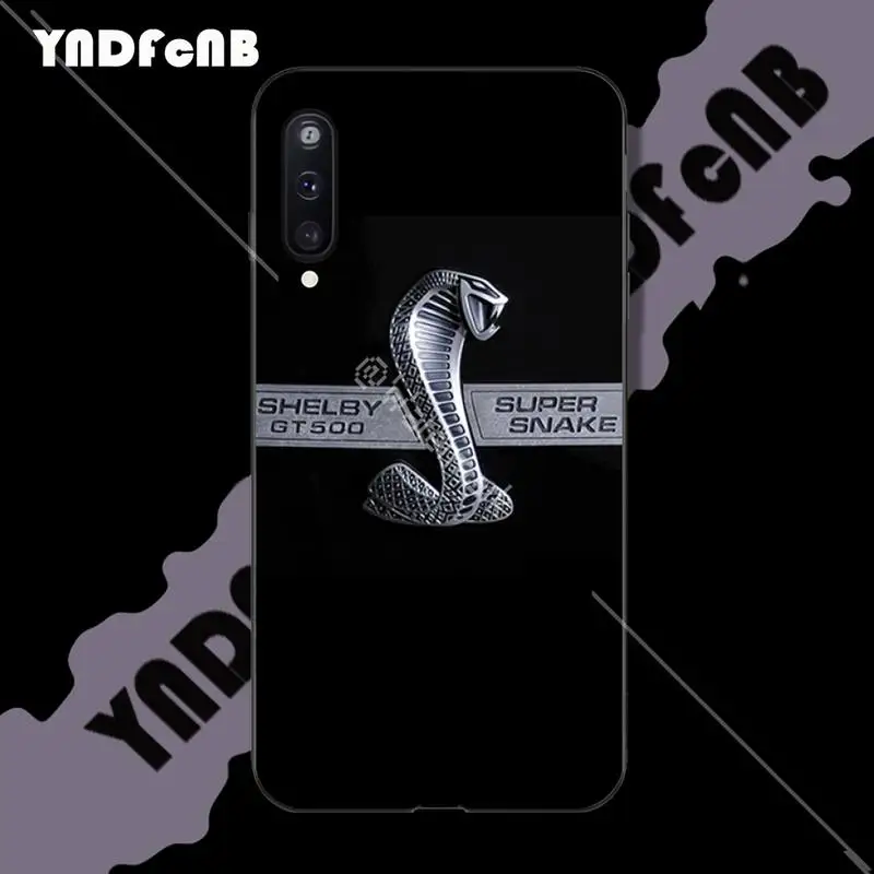 YNDFCNB Mustang логотип роскошный силиконовый чехол для телефона Samsung galaxy A6 A7 2017 2018 A9 A10 A20