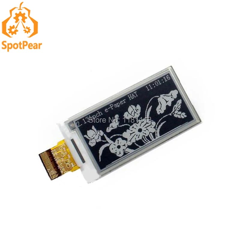 2 13 дюймовый e-paper lcd 250x122 e-ink raw display | Компьютеры и офис