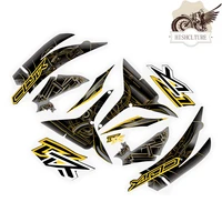 fairing protection sticker motorcycle decoration reflective decal modified appearance film for honda cbr600rr f5 2007 2012