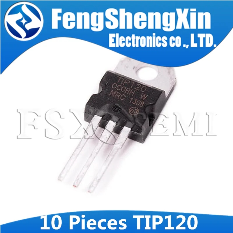 10pcs/lot TIP120 TO220 T1P120 TO-220 power transistors