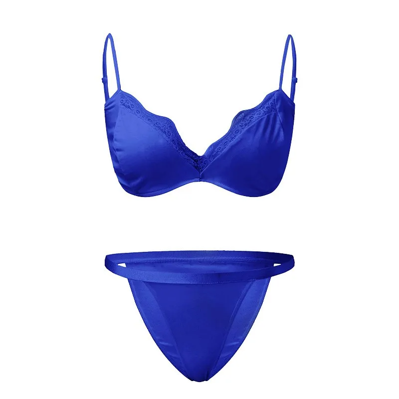 

Sexy Lingerie Lace Erotic For Women Erotic Plus Size Clothing Inner Woman Sensuous Bra Without Frame Underwear Women Set 2021