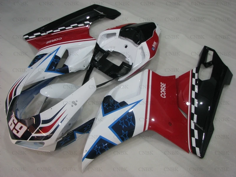 Обтекатель для 848 2010 DUCATI 1098 Обтекатели 2011 1198 2007 Blue Star|Полные комплекты
