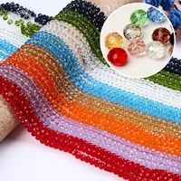 artificial diy jewelry accessories loose beads crystal flat string home decor