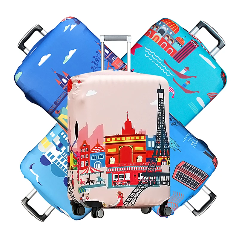 18-32 дюймовый эластичный Чехол для багажа путешествий чехол чемодана на колесиках