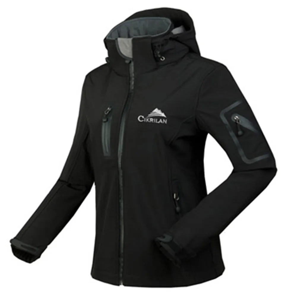 Зимняя женская теплая куртка для катания на лыжах Повседневная модная