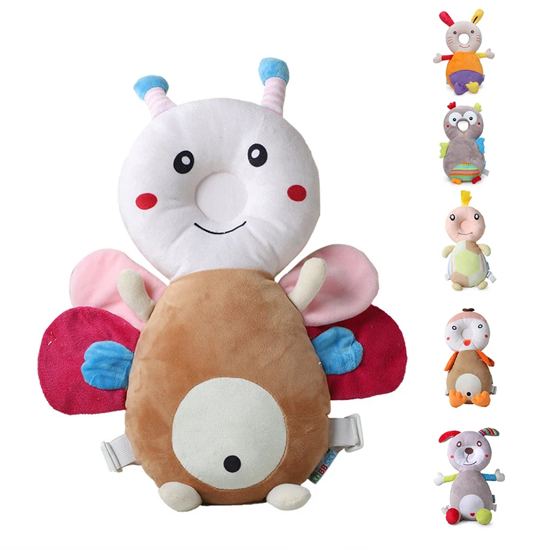 

Baby Backpack Fall Protection Newborn Toddler Baby Head Protection Pad Cushion Headrest Cartoon Soft Security Pillows