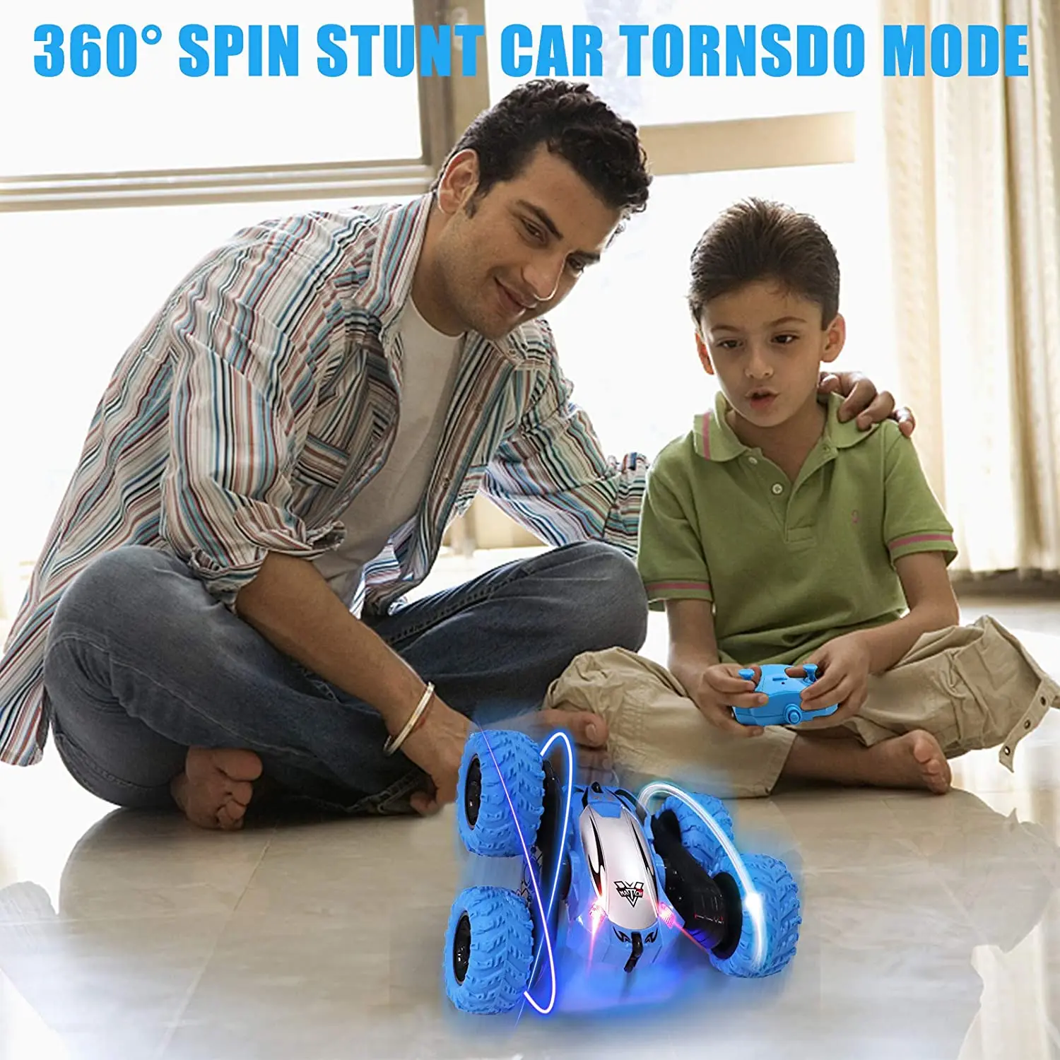 Электрический гоночный автомобиль с дистанционным управлением детские игрушки 2