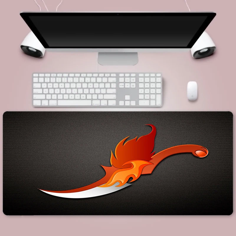 Мышь коврик стол большой Размеры геймер натуральный каучук компьютер игровая