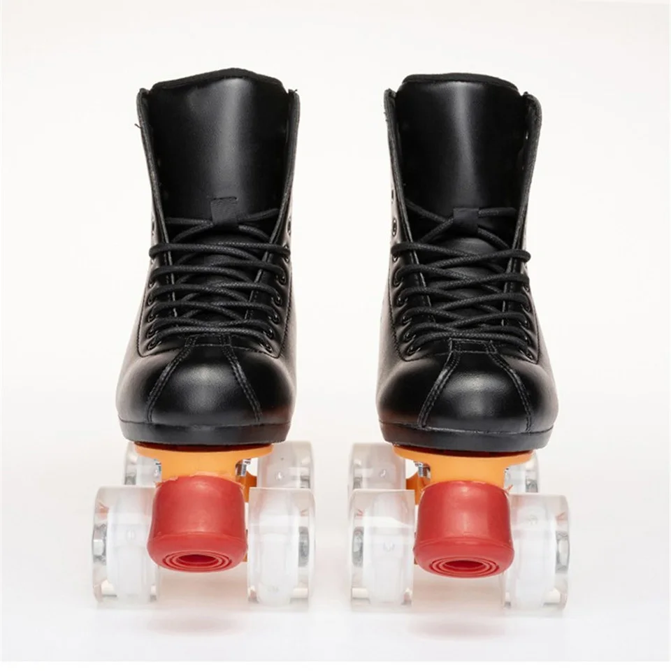 Двухрядные роликовые коньки обувь двухрядные Patines детские кроссовки для